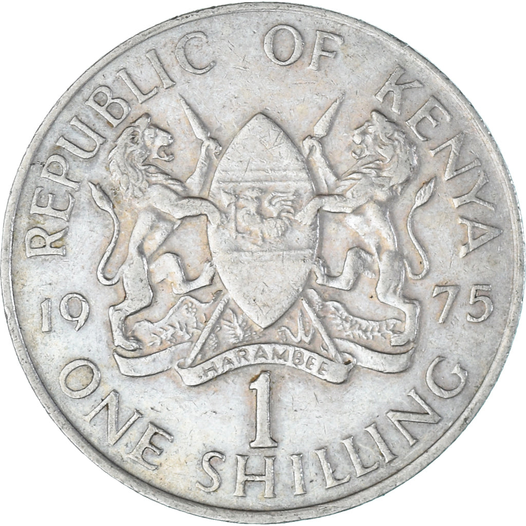 Moneta, Kenia, Shilling, 1975
