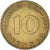 Moeda, Alemanha, 10 Pfennig, 1969
