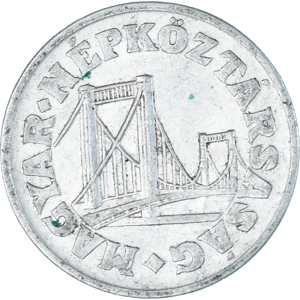 Moneta, Ungheria, 50 Fillér, 1967