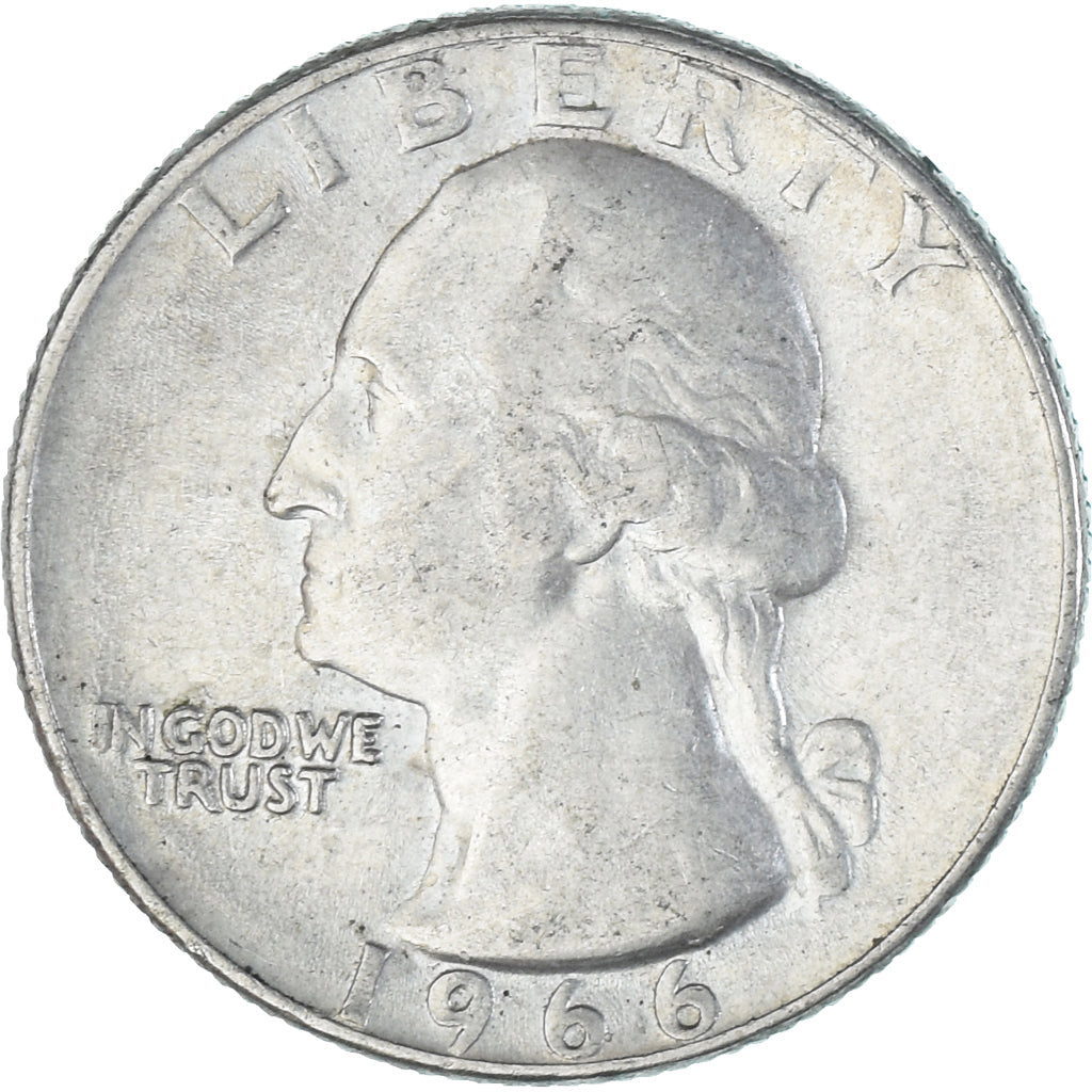 Monnaie, États-Unis, Quarter, 1966