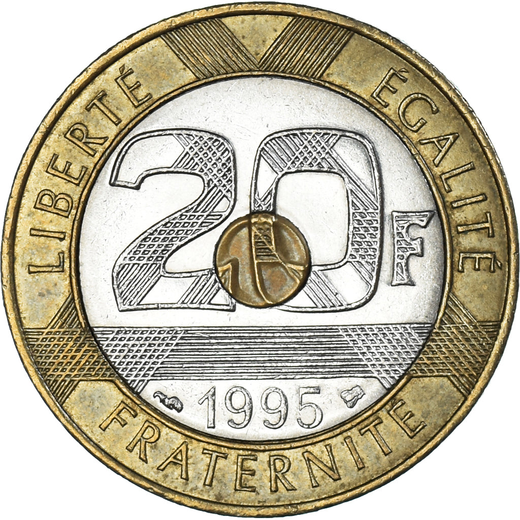 Coin, France, 20 Francs, 1995