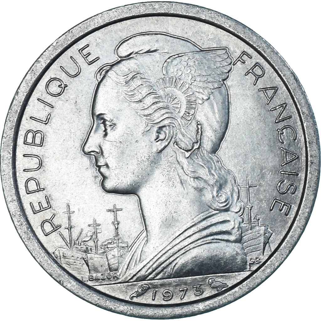 Moneta, Réunion, Franc, 1973