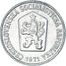 Monnaie, Tchécoslovaquie, 10 Haleru, 1971