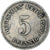 Monnaie, Allemagne, 5 Pfennig, 1900