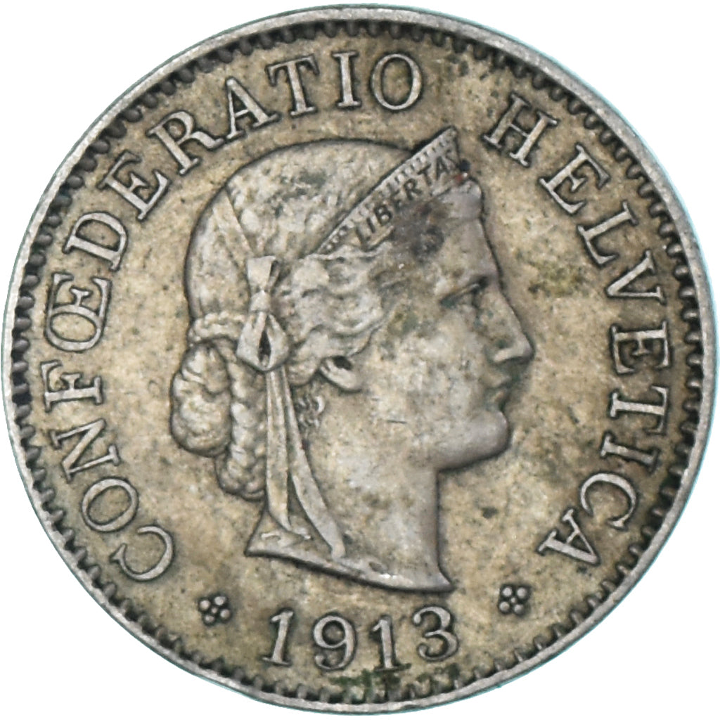 Münze, Schweiz, 5 Rappen, 1913