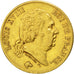 FRANCE, Louis XVIII, 40 Francs, 1817, Paris, KM #713.1, EF(40-45), Gold,...