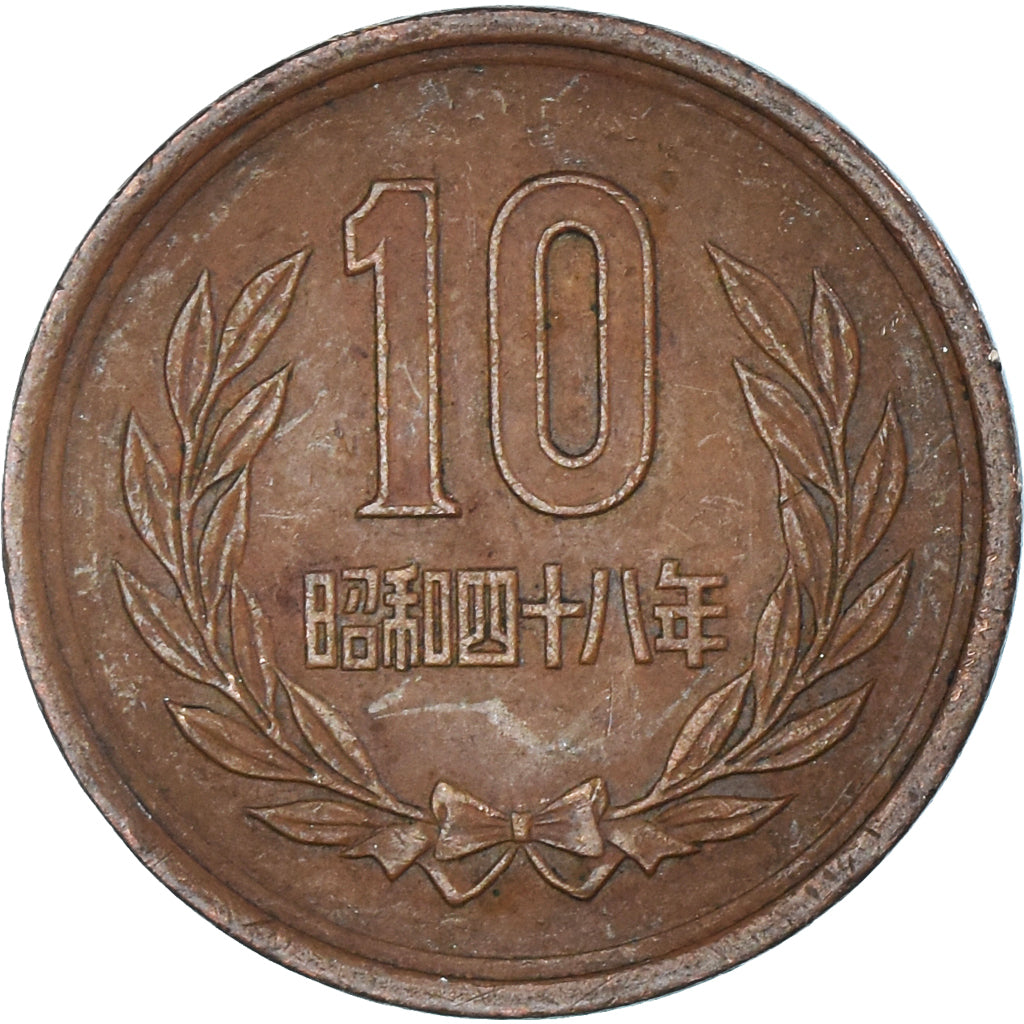 Monnaie, Japon, 10 Yen