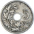 Monnaie, Belgique, 5 Centimes, 1910