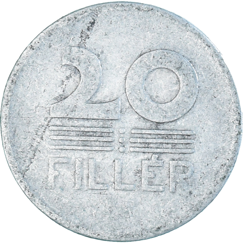 Moneta, Ungheria, 20 Fillér, 1953