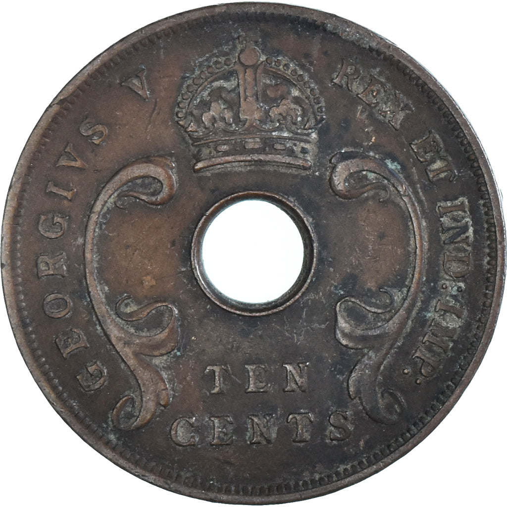 Coin, EAST AFRICA, 10 Cents, 1922
