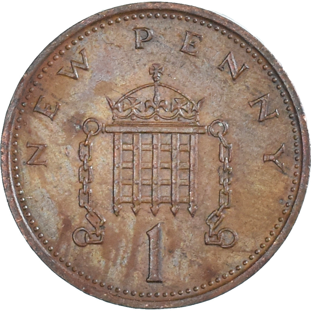 Moeda, Grã-Bretanha, New Penny, 1979