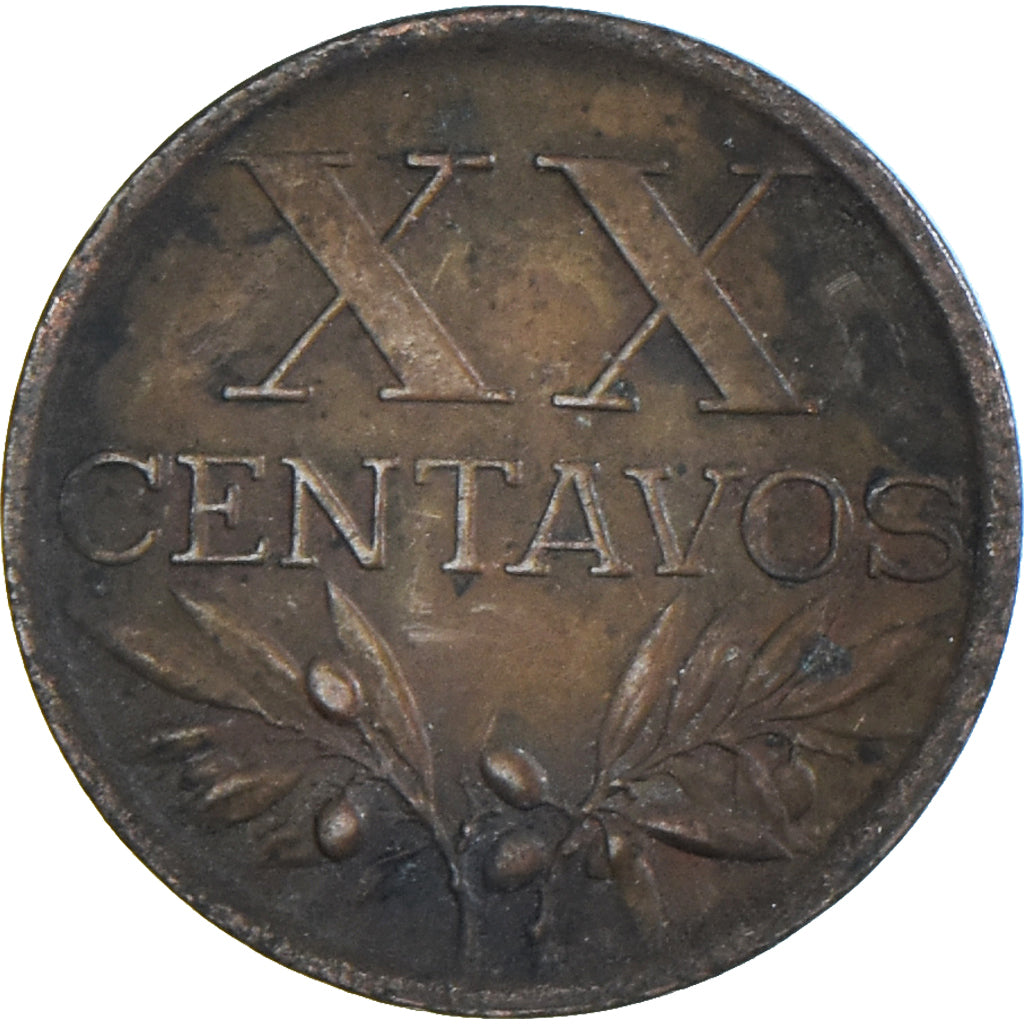 Moneta, Portogallo, 20 Centavos, 1945