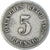 Moeda, Alemanha, 5 Pfennig, 1898