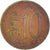 Monnaie, Corée, 10 Won, 1972