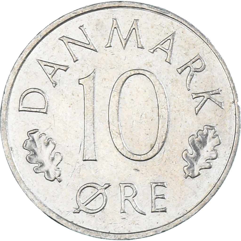 Monnaie, Danemark, 10 Öre, 1985