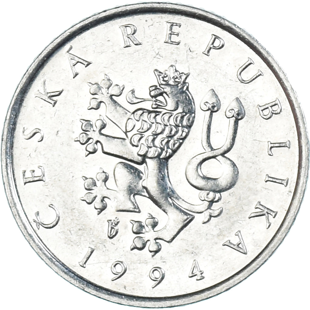 Coin, Czech Republic, Koruna, 1994
