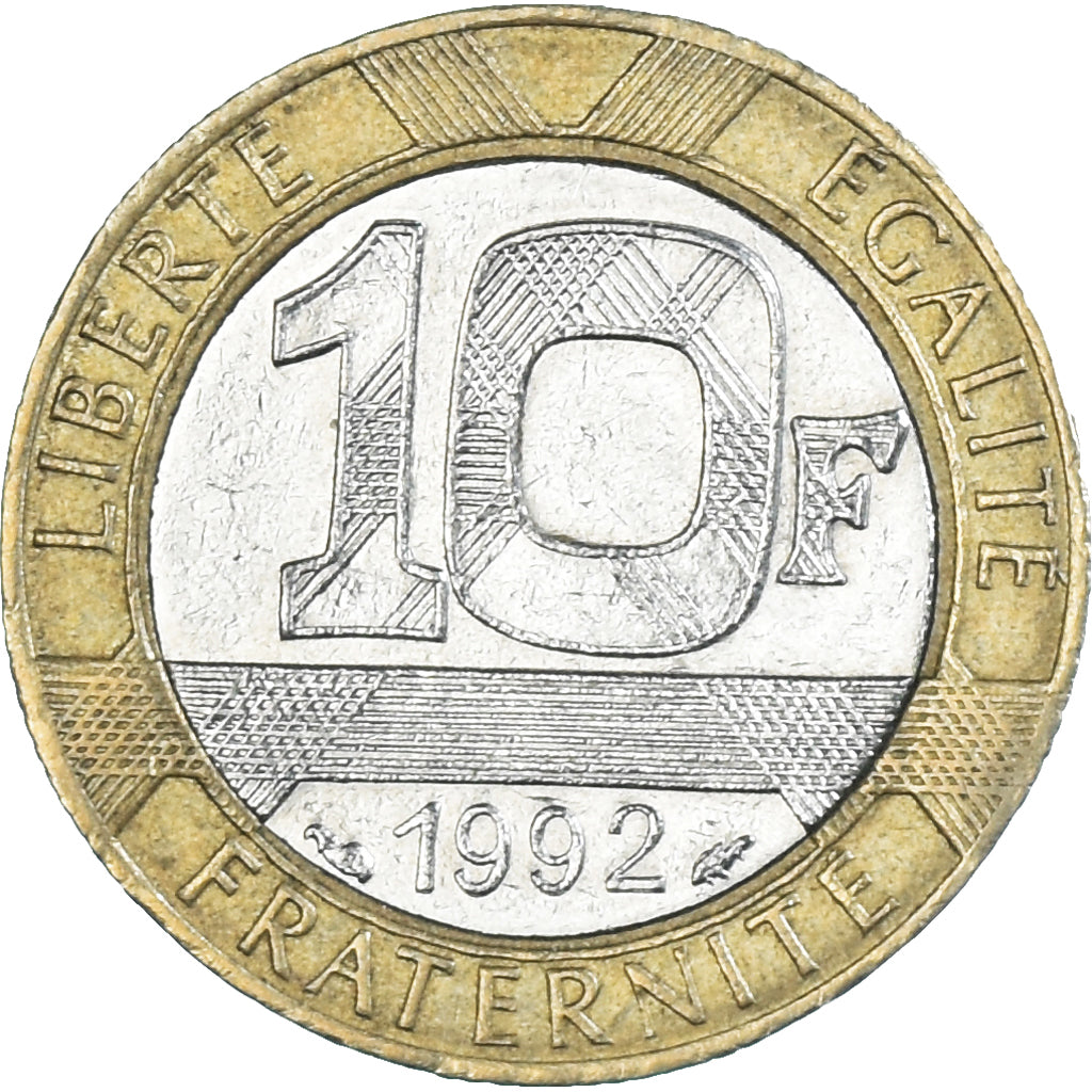 Coin, France, 10 Francs, 1992