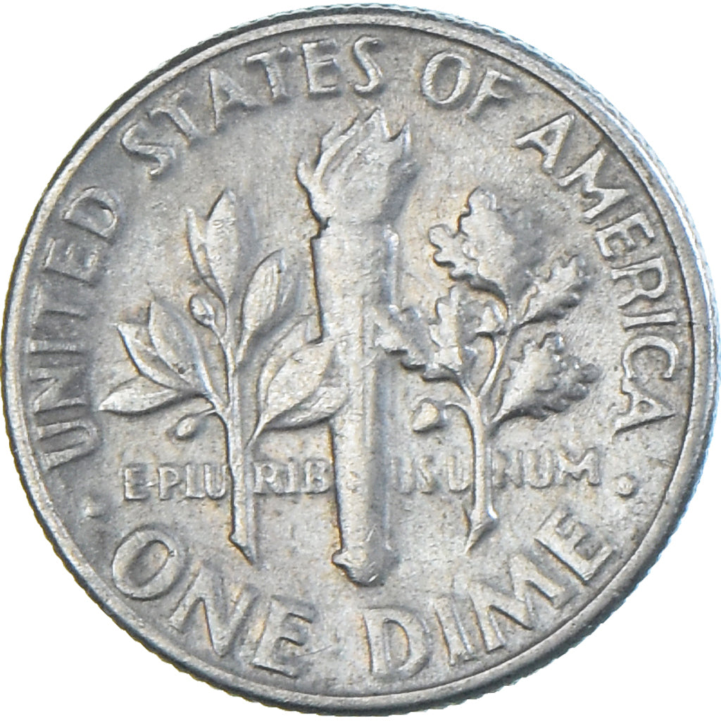 Moneda, Estados Unidos, Dime, 1980