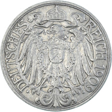 Coin, Germany, 25 Pfennig, 1909