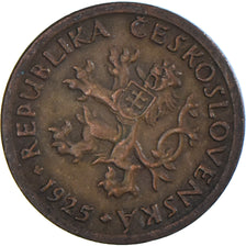 Coin, Czechoslovakia, 10 Haleru, 1925