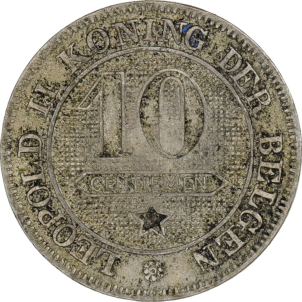 Monnaie, Belgique, 10 Centimes, 1894