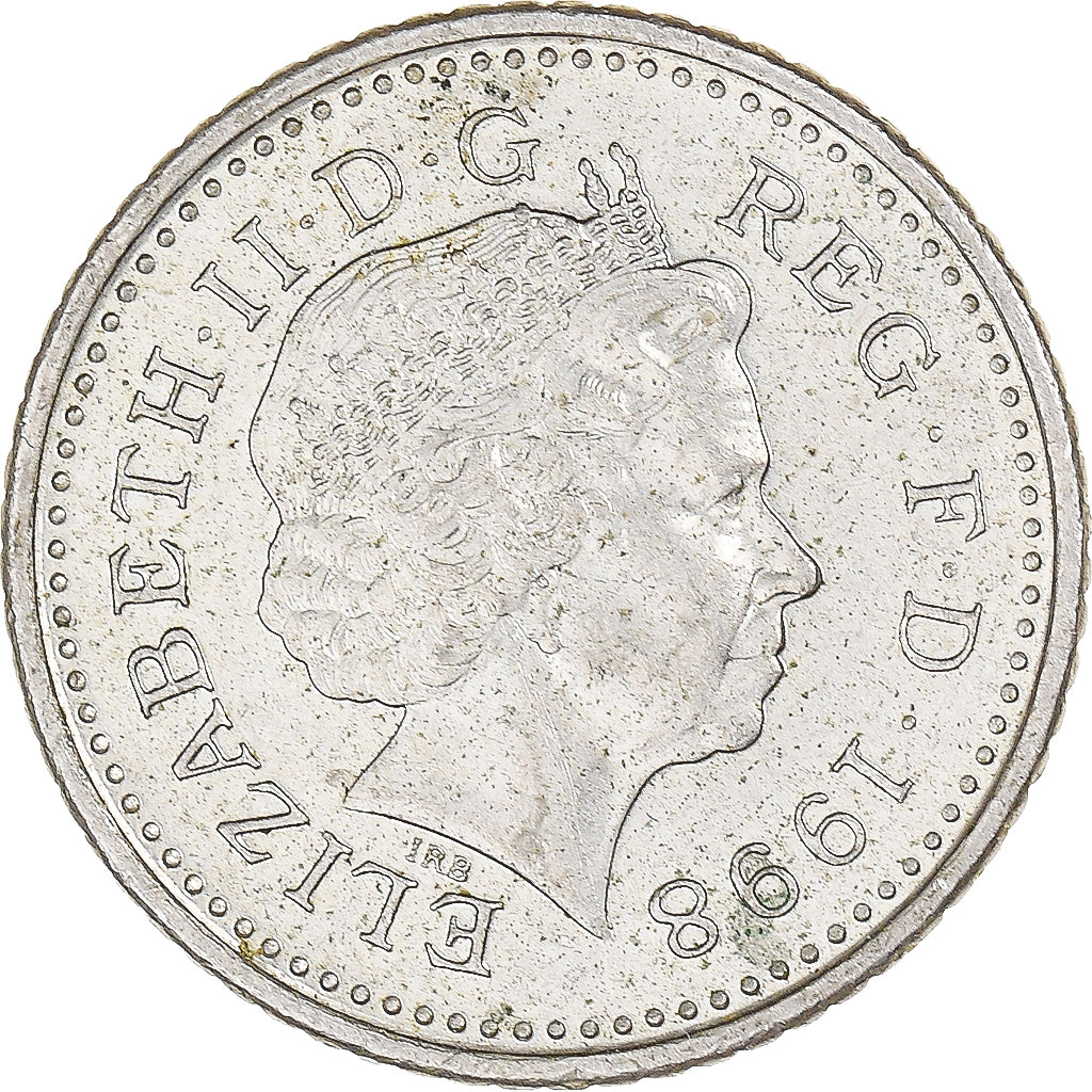 Moeda, Grã-Bretanha, 5 Pence, 1998