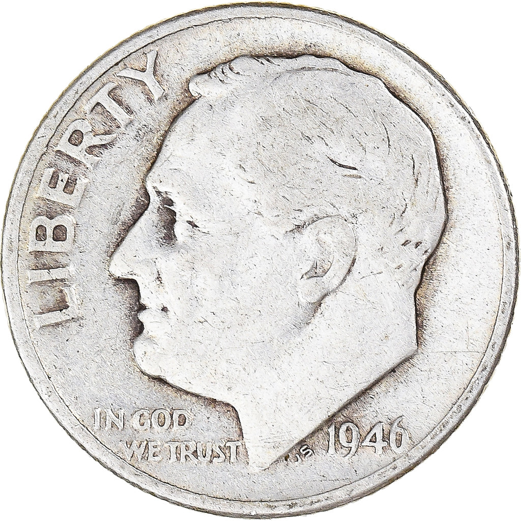 Moeda, Estados Unidos da América, Dime, 1946