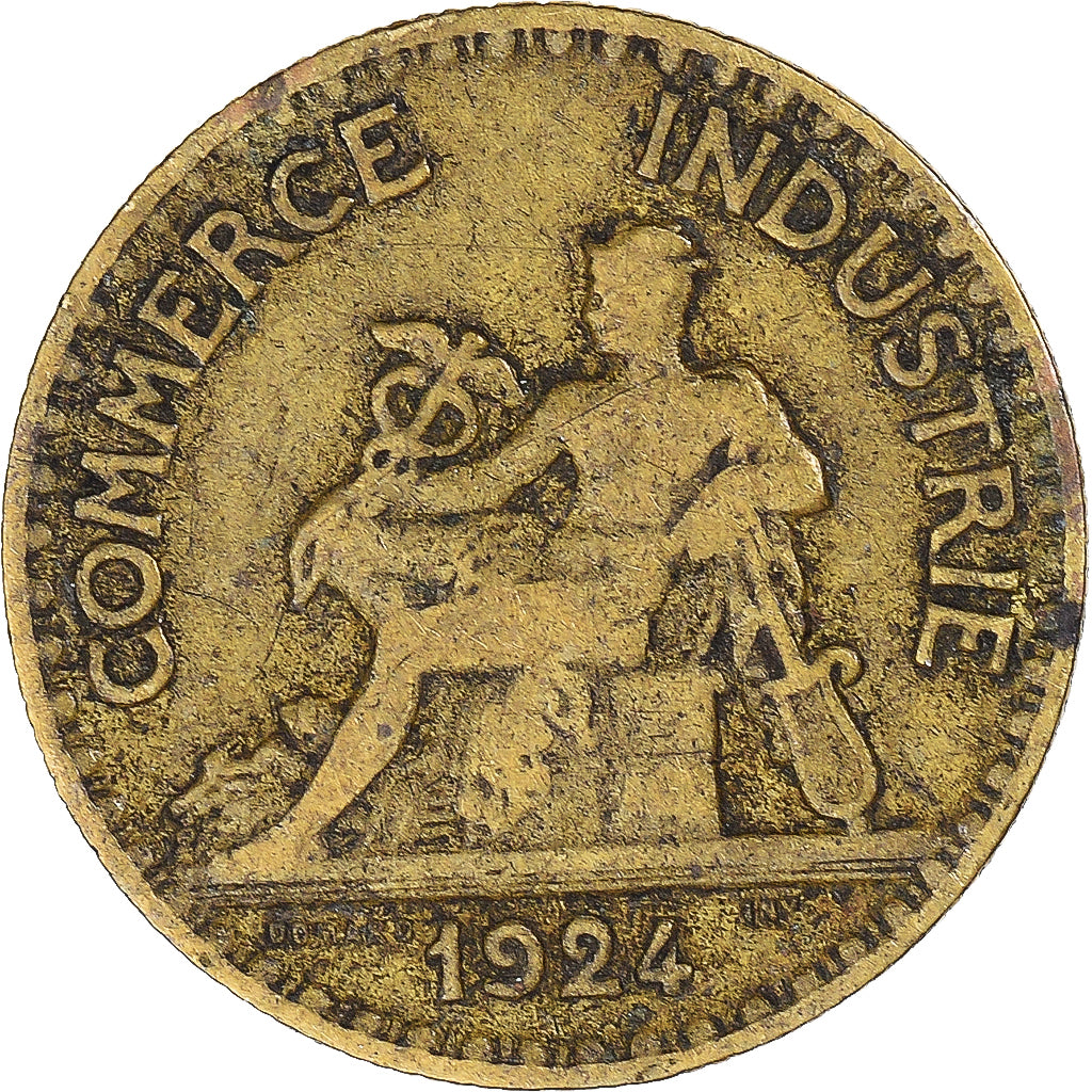 Münze, Frankreich, 50 Centimes, 1924