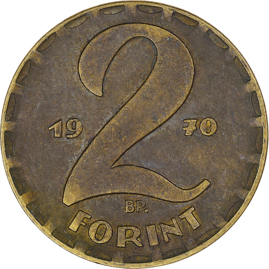 Moneta, Ungheria, 2 Forint, 1970