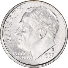 Coin, United States, Dime, 1937
