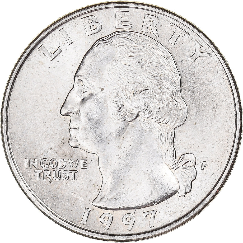 Moneda, Estados Unidos, Quarter, 1997