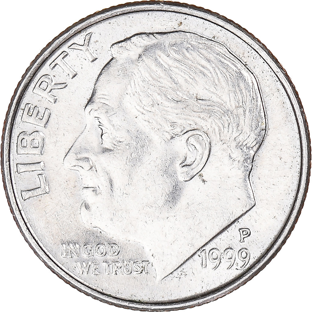 Moeda, Estados Unidos da América, Dime, 1999
