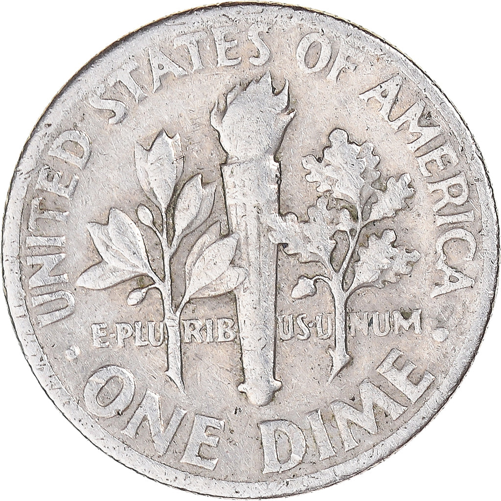 Moneda, Estados Unidos, Dime, 1967