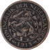 Monnaie, Pays-Bas, Cent, 1913