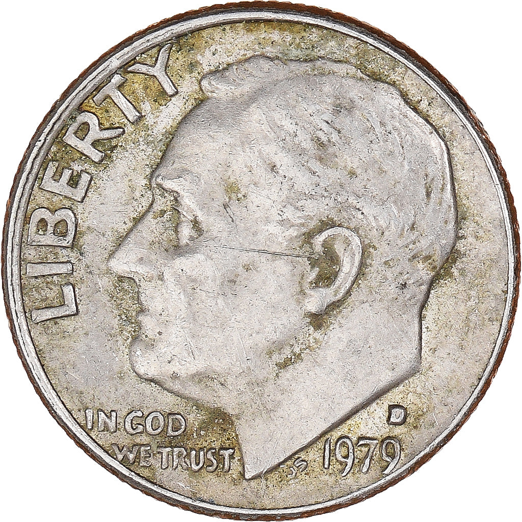 Coin, United States, Dime, 1979