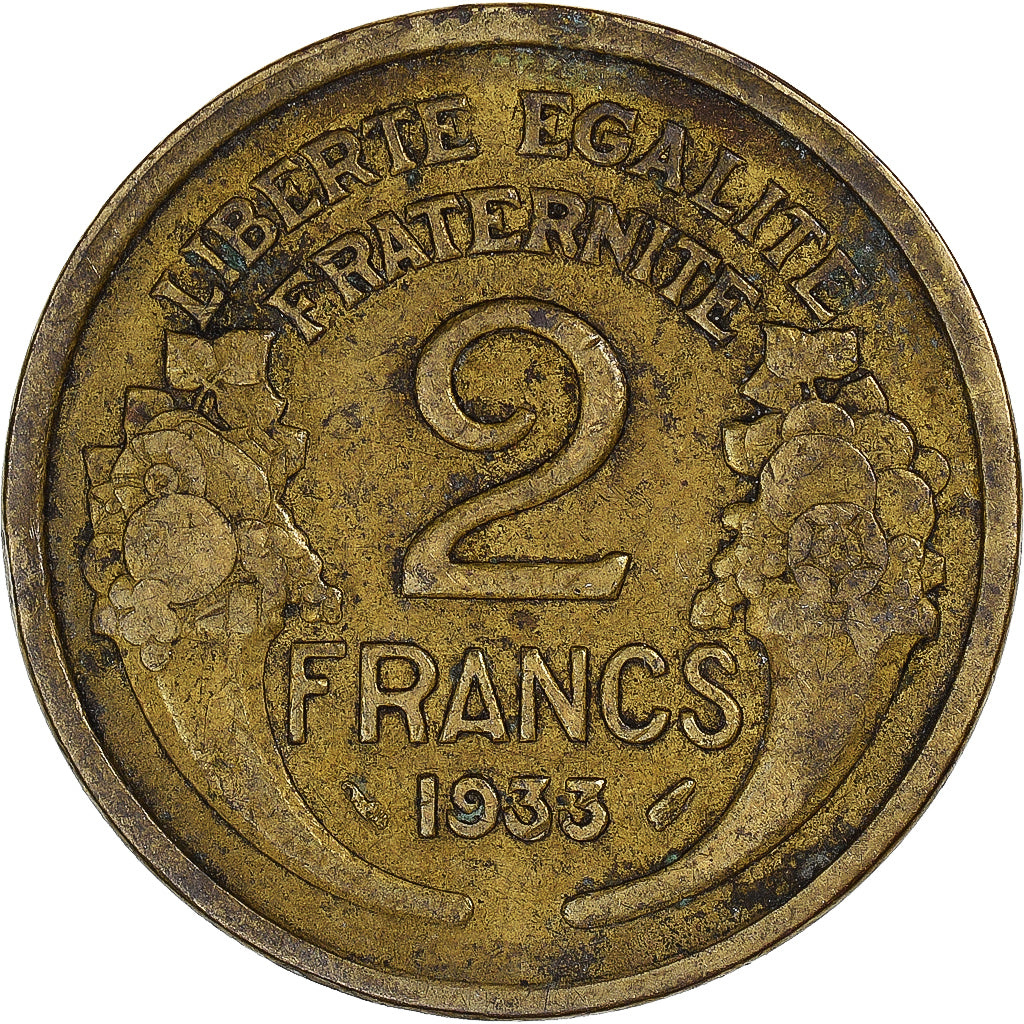 Coin, France, 2 Francs, 1933