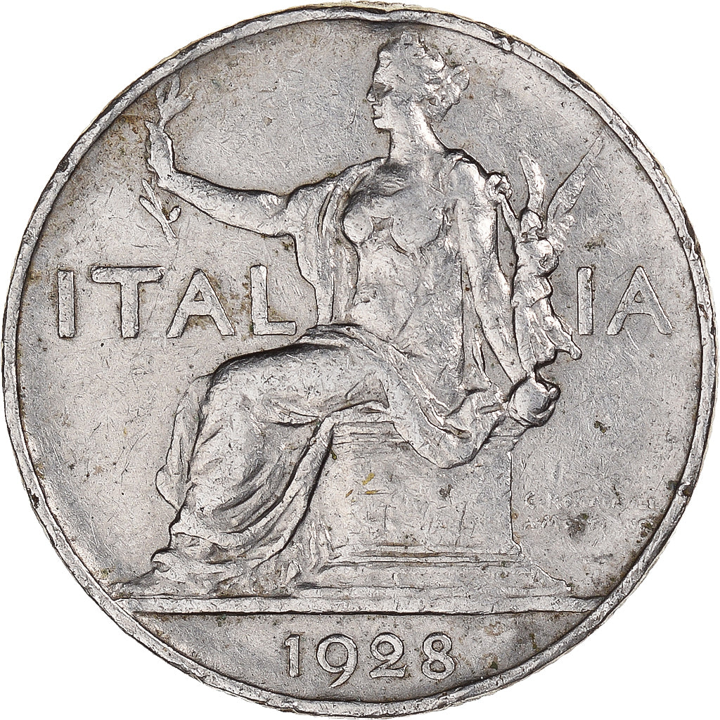 Moneta, Italia, Lira, 1928