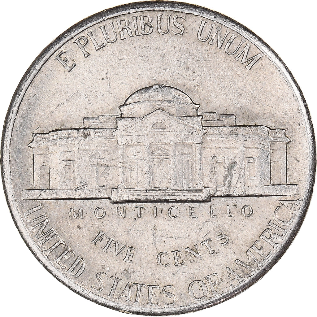 Moeda, Estados Unidos da América, 5 Cents, 1992