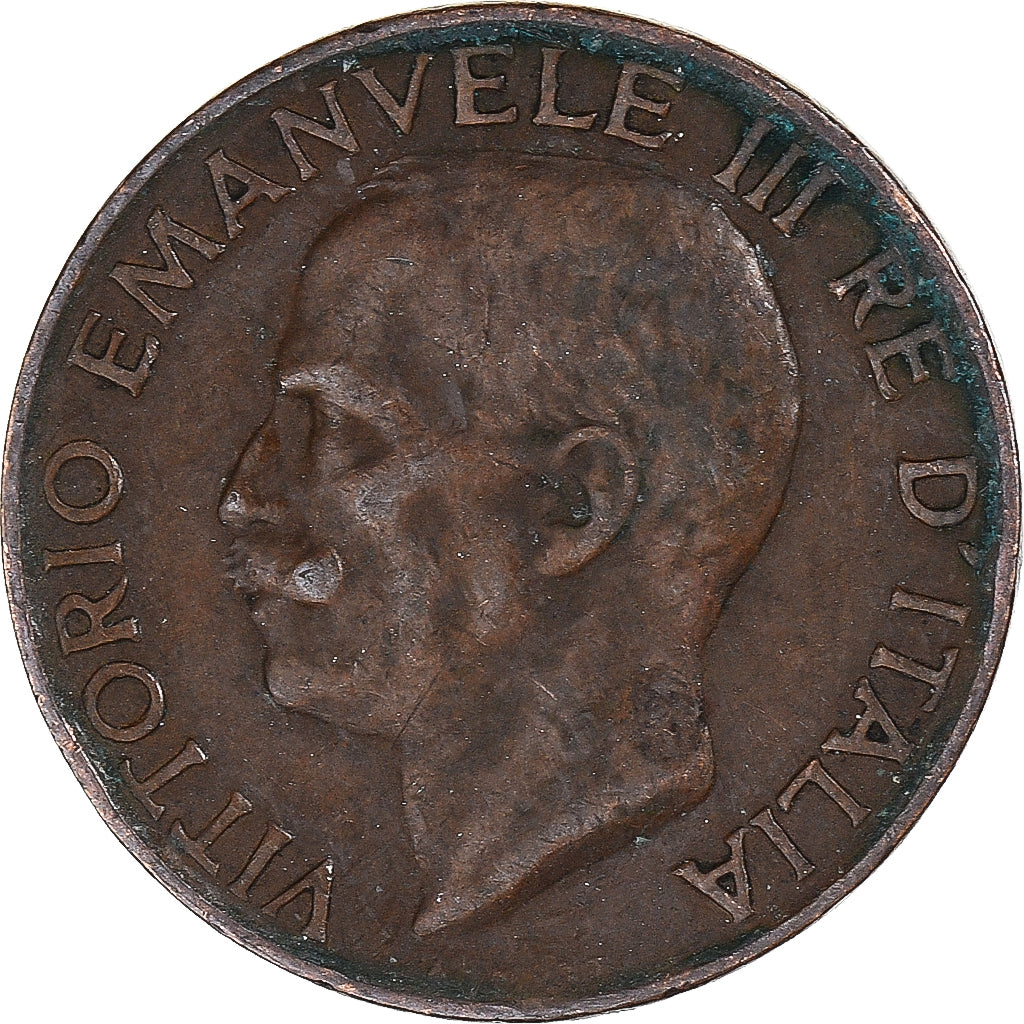 Munten, Italië, 5 Centesimi, 1933