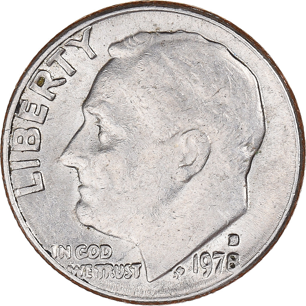 Moeda, Estados Unidos da América, Dime, 1978
