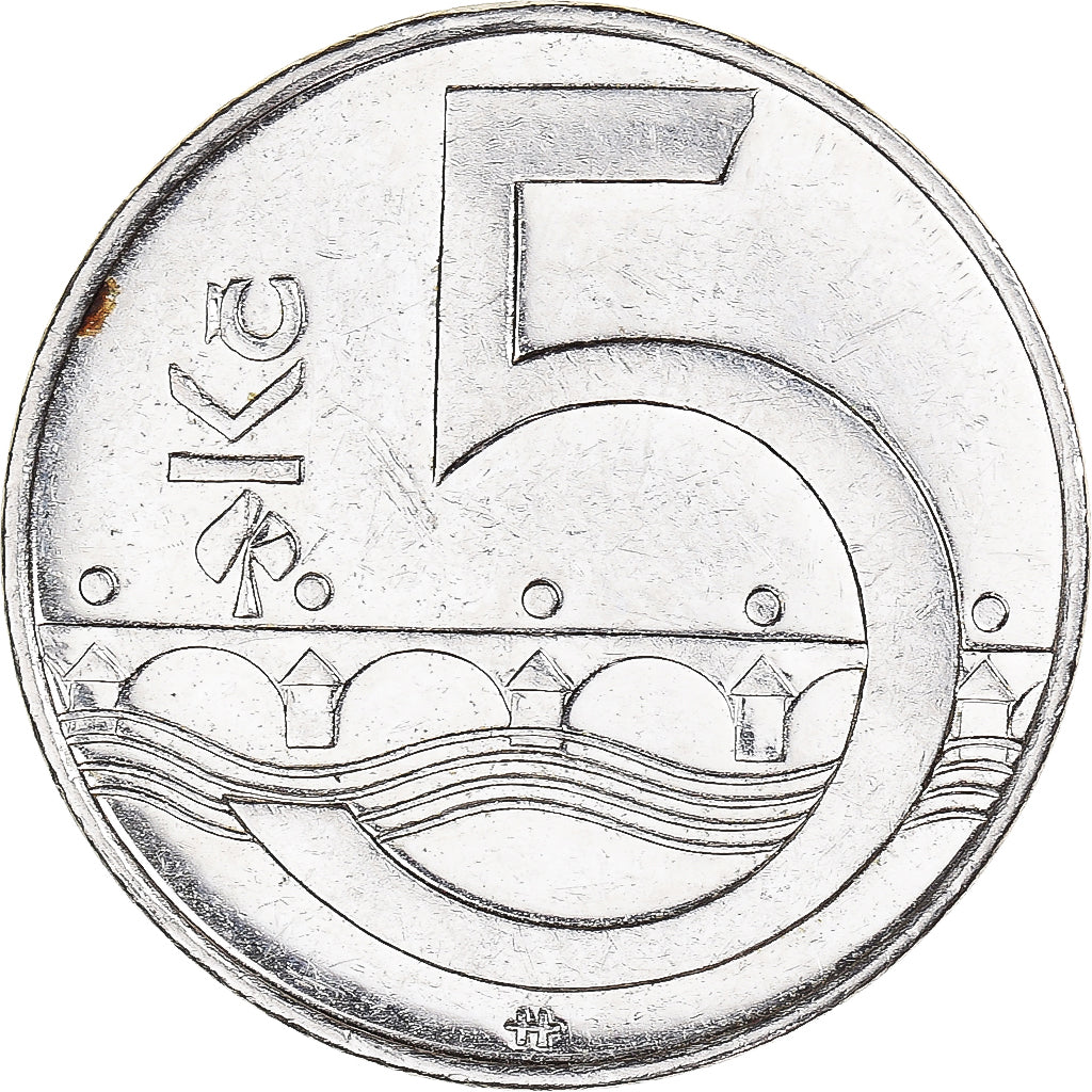 Moneta, Repubblica Ceca, 5 Korun, 2013