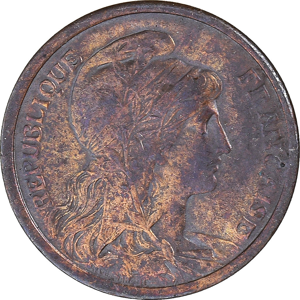 Moneta, Francia, Centime, 1919