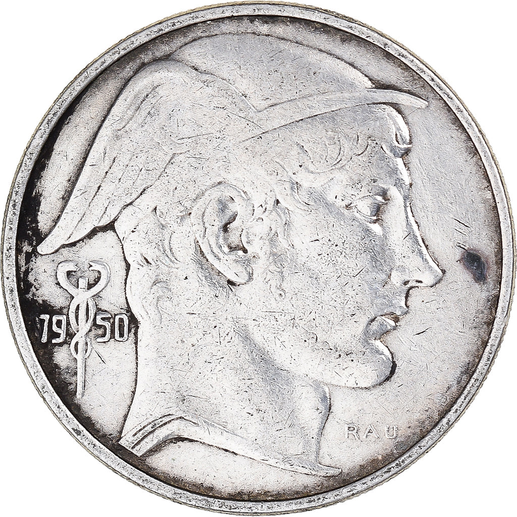 Coin, Belgium, 20 Francs, 20 Frank, 1950