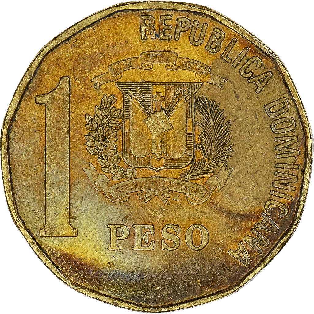 Münze, Dominican Republic, Peso, 1993