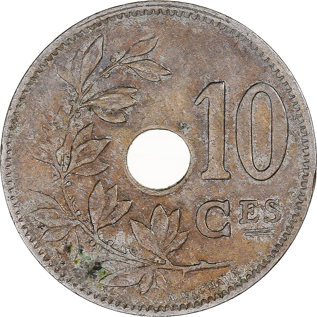 Munten, België, 10 Centimes, 1927