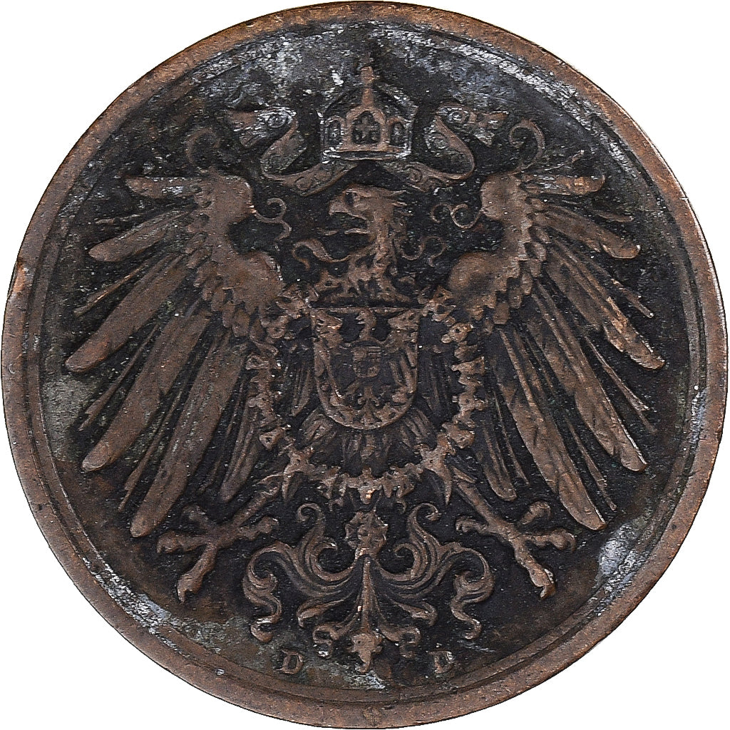 Coin, Germany, Pfennig, 1916