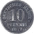 Coin, Germany, 10 Pfennig, 1918