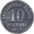 Munten, Duitsland, 10 Pfennig, 1918