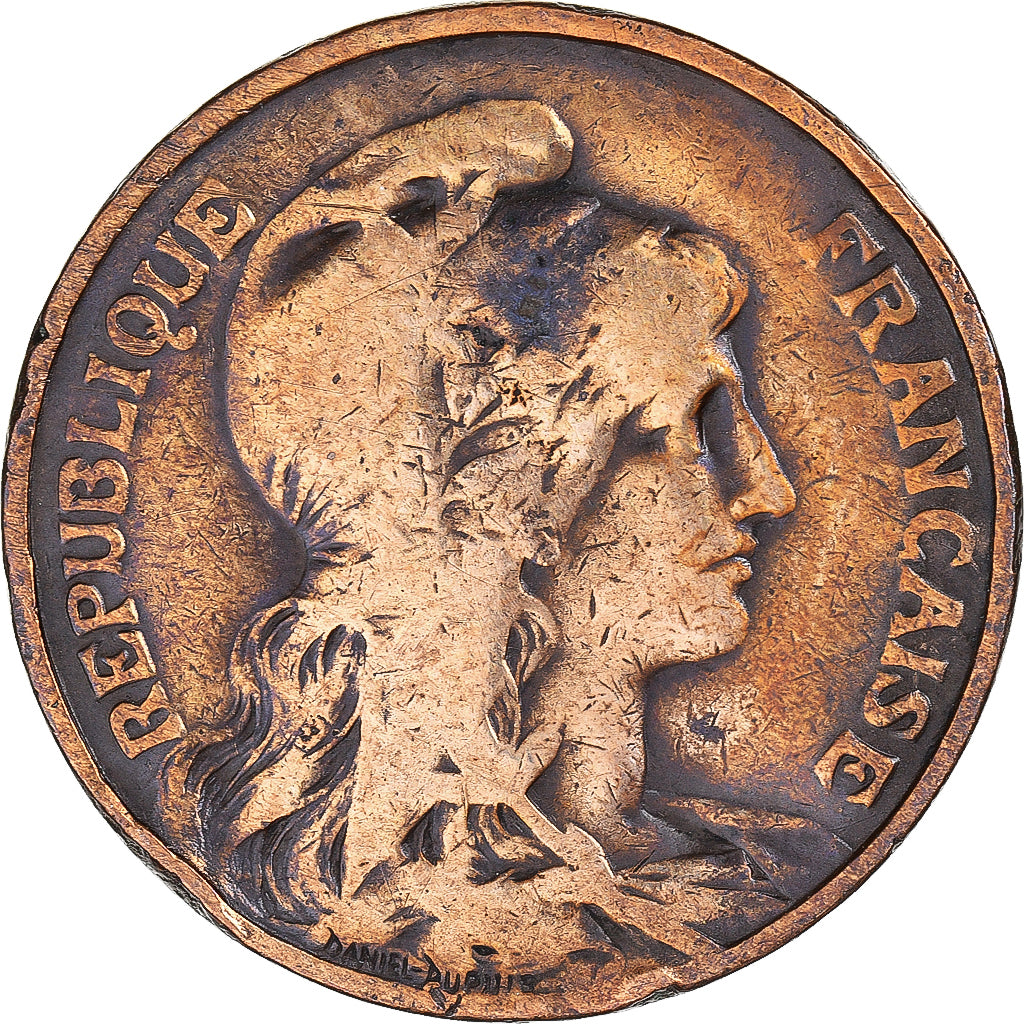 Coin, France, 10 Centimes, 1900