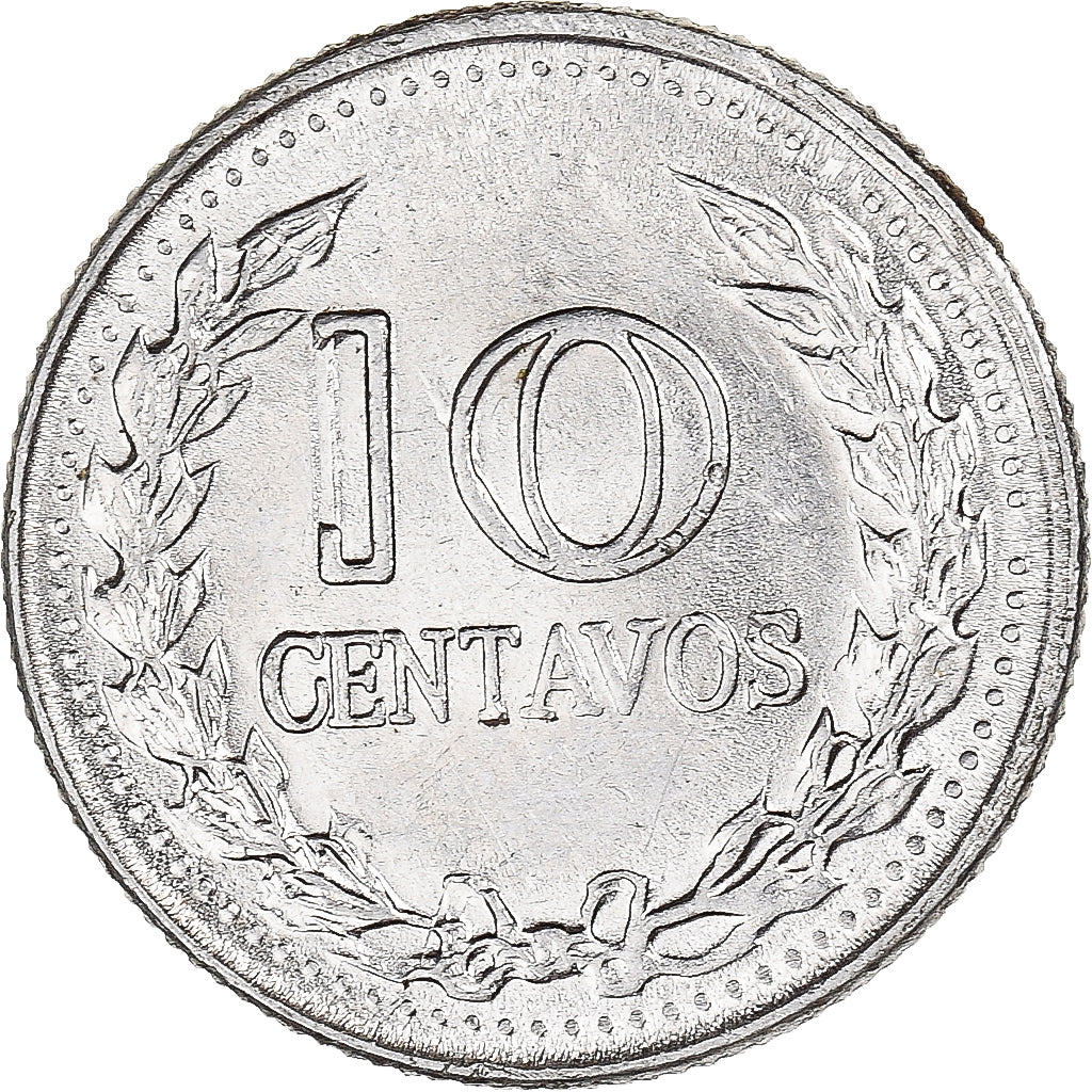 Coin, Colombia, 10 Centavos, 1972